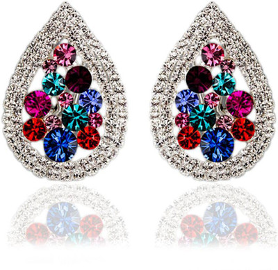 Tinera Trends crystals filled in pear Swarovski Crystal Alloy Drops & Danglers