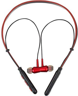 KRAZZY INDIA B11 Bluetooth Headset(Red, Black, In the Ear)