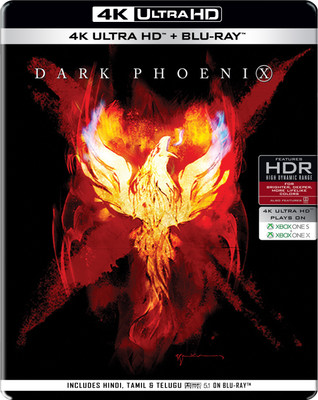 Dark Phoenix (Steelbook) (4K UHD & HD) (2-Disc)(4K(UHD) Blu-ray English)
