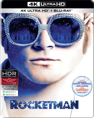 Rocketman (Steelbook) (4K UHD & HD) (2-Disc)(4K(UHD) Blu-ray English)