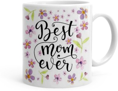 Kesri Gifts Best Mom Ever Theme(kg-jan-08710P) Ceramic Coffee Mug(325 ml)