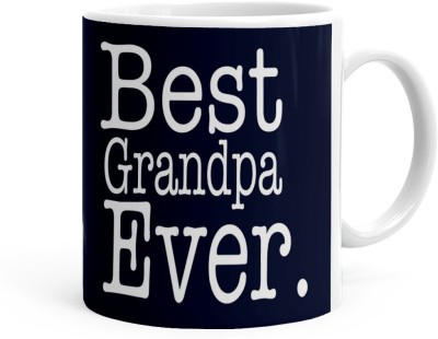 Kesri Gifts Grandpa Ever Theme(kg-jan-09358P) Ceramic Coffee Mug(325 ml)