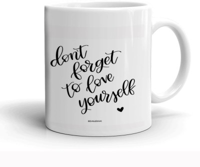 Kesri Gifts Love Yourself Theme(kg-jan-1221P) Ceramic Coffee Mug(325 ml)