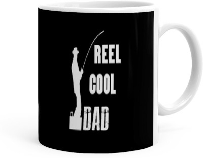 Kesri Gifts Reel Cool Dad Theme(kg-jan-08832P) Ceramic Coffee Mug(325 ml)