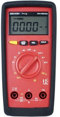 RISHABH RISH iYOUNG Digital Multimeter(Red, Black 2000 Counts)