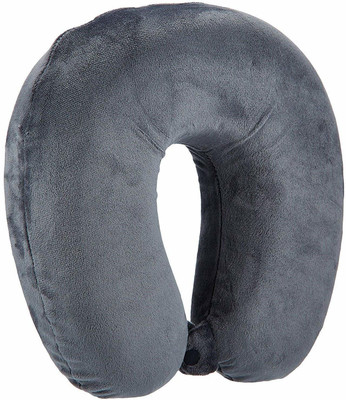 Everyonic Fibre U-Shaped Soft Travelling Multipurpose Pillow Neck Pillow(Grey)