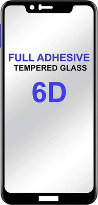 9H Edge To Edge Tempered Glass for Nokia 6.1 Plus(Pack of 1)