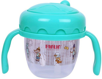 FARLIN Gulu Straw Drinking Cup 120Ml (Blue)(Blue)