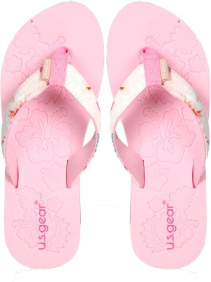 US Gear Women Slippers(Pink , 3)