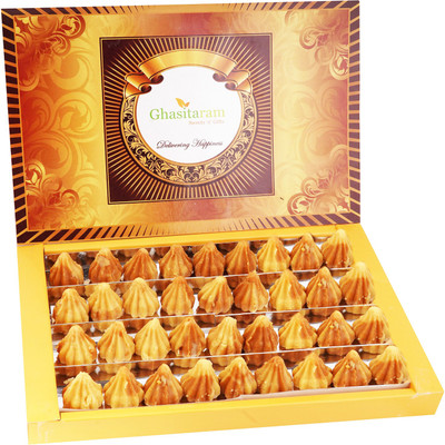 Ghasitaram Gifts Mysore Pak Modaks 800 gms Box(800 g)