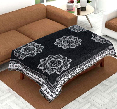 Creativehomes Abstract 4 Seater Table Cover(Multicolor, Polyester)