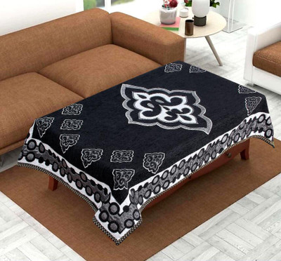 Countingbeds Abstract 4 Seater Table Cover(Multicolor, Polyester)