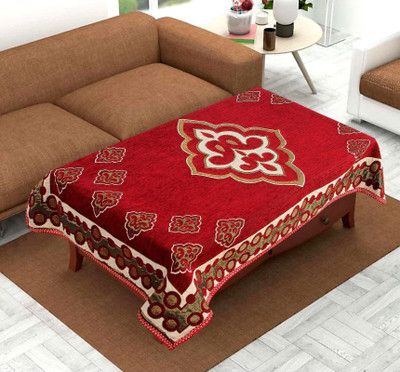 Countingbeds Abstract 4 Seater Table Cover(Multicolor, Polyester)