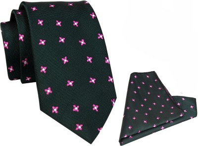 EXOTICA FASHIONS Floral Print Tie(Pack of 2)