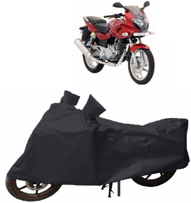 Shree ji traders Two Wheeler Cover for Bajaj(Pulsar 220 DTS-i, Black)