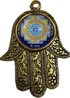 Balaji Traders Shri Yantra Hand Glass Yantra(Pack of 1)