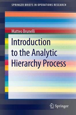 Introduction to the Analytic Hierarchy Process(English, Electronic book text, unknown)