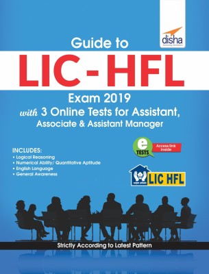 Guide to Lic - HFL Exam 2019 with 3 Online Tests for Assistant, Associate & Assistant Manager(English, Paperback, unknown)