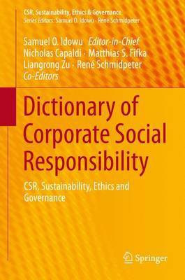 Dictionary of Corporate Social Responsibility; Csr, Sustainability, Ethics and Governance(English, Electronic book text, unknown)