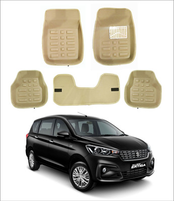 Trigcars PVC 3D Mat For  Maruti Suzuki Ertiga(Beige)