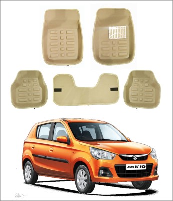 Trigcars PVC 3D Mat For  Maruti Suzuki Alto K10(Beige)