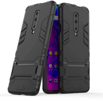 DMG Back Cover for OnePlus 7 Pro(Black, Shock Proof)