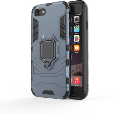 Rakulo Back Cover for Apple iPhone 7(Blue, Cases with Holder, Pack of: 1)