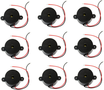 DENGINEERS PIEZO BUZZER 85Db Sounder for Vehicles, Electronic projects , DIY Security Circuit and Motion Detector Electronic Hobby Kit