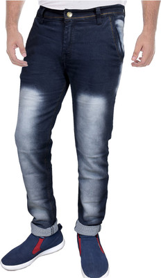 IndiForce Slim Men Dark Blue Jeans