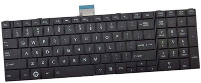 Laplogix Satellite L850-127 L850-129 Internal Laptop-size Laptop Keyboard Compatible with Desktop, Laptop, Mac(Black)