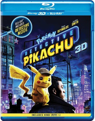 Pokémon Detective Pikachu (Blu-ray 3D + Blu-ray) (2-Disc)(3D Blu-ray English)