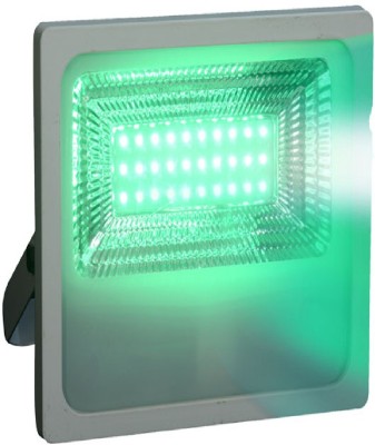 D'Mak 50wattGreenFLWhiteBody01 Flood Light Outdoor Lamp(Green)