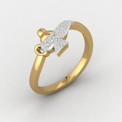 ShipJewel Ginnie Ring-14KT Gold-10 14kt Diamond Yellow Gold ring