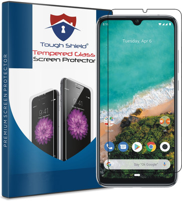 TOUGH SHIELD Tempered Glass Guard for Mi A3(Pack of 1)