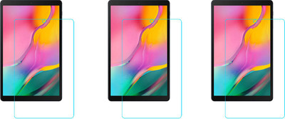 ACM Tempered Glass Guard for Samsung Galaxy Tab A 10.1 inch(Pack of 3)