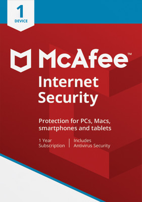 McAfee Internet Security 1.0 User 1 Year(Voucher)
