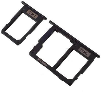 Unique4Ever Sim Card Tray(Compatible With Samsung J6 2018 (J600F) - Black Color)