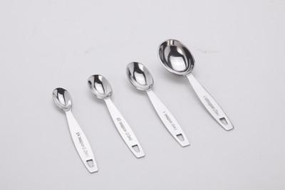 Steren Oval Measuring Spoon Stainless Steel Measuring Spoon Set(Pack of 4) deal from flipkart
