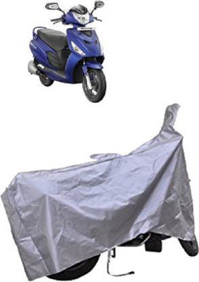 RoboCraze Waterproof Two Wheeler Cover for Hero(Maestro, Silver)