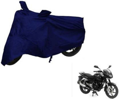 AutoRash Two Wheeler Cover for Bajaj(Pulsar 150 DTS-i, Blue)