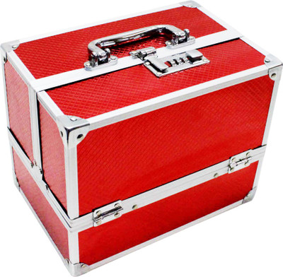 Bonanza Cosmetic & Bangle box Vanity Box(Red)
