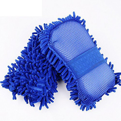 WINTERFELL Microfiber Vehicle Washing Sponge (Pack Of 2) Regular Sponge(Pack of 2)