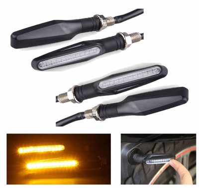 Stylbase Side LED Indicator Light for Universal For Bike Universal For Bike(Yellow)