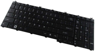 Laplogix Satellite C650D C650D/006 C650D/02U Internal Laptop-size Laptop Keyboard Compatible with Desktop, Laptop, Mac(Black)