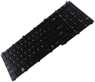 Laplogix C650D-027 C650D-02K Internal Laptop-size Laptop Keyboard Compatible with Desktop, Laptop, Mac(Black)