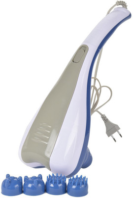 hurrio DUAL HEAD DOLPHIN BODY MASSAGER (WHITE&BLUE)