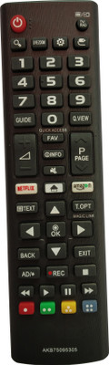 Axelleindia COMPATIBLE REMOTE For LED LCD Smart Tv LG Remote Controller(Black)