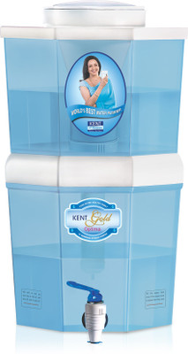 Kent Water Purifier 10 L Gravity Based Water Purifier(White & Blue)