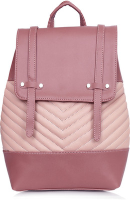 Leather Land 3 In 1 Smooth In ONION PINK 5 L Backpack(Multicolor)