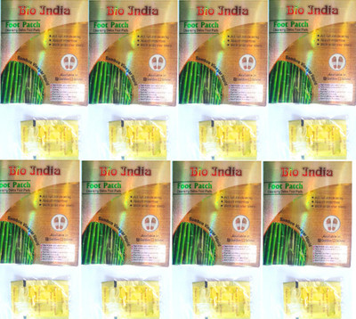 BIO INDIA Foot Pads for Stress Relief Sleep - Remove Toxins, Rest and Pain Free(900 g)